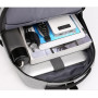 Mochila para portátil de 15,6" - Multifuncional - Resistente al agua con puerto de carga USB