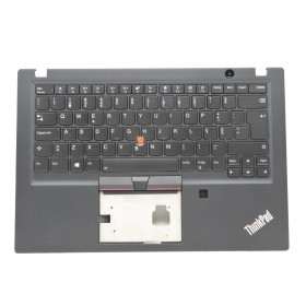 CARCAÇA + TECLADO ( TOP CASE ) PALMREST LENOVO THINKPAD T495S TYPE  20QJ | 20QK CARCAÇA + TECLADO ( TOP CASE ) PALMREST LENOVO THINKPAD T495S TYPE  20QJ | 20QK