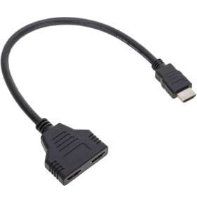 HDMI Male to 2 HDMI Female Outputs Adapter - 30CM HDMI Male to 2 HDMI Female Outputs Adapter - 30CM