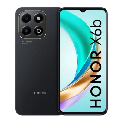Smartphone Honor X6b con pantalla de 6,56" - 4 GB - 128 GB - Cámara principal de 50 MP - Batería de 5200 mAh