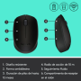 Ratón inalámbrico LOGITECH B170 - Hasta 12 meses de autonomía - Negro