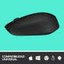 Ratón inalámbrico LOGITECH B170 - Hasta 12 meses de autonomía - Negro
