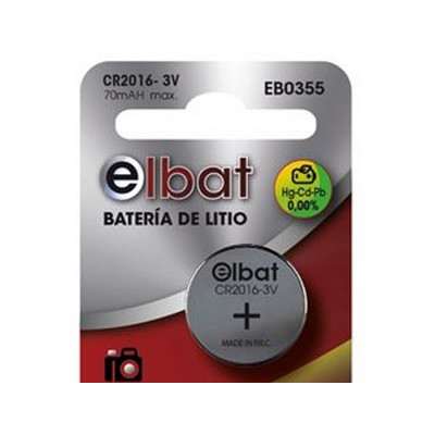 BATERÍA CR2016 - 3V | 70MAH