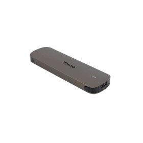 Estuche de aluminio para disco duro externo Tooq M.2 CCS USB3.1 Gen1 - Marrón Estuche de aluminio para disco duro externo Tooq M.2 CCS USB3.1 Gen1 - Marrón