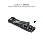 Estuche de aluminio para disco duro externo Tooq M.2 CCS USB3.1 Gen1 - Marrón