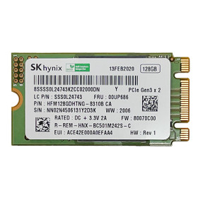 Disco SSD SK Hynix M.2 PCIe NVMe M.2 BG3 128GB