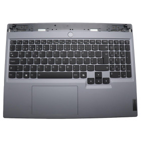 Carcaça + Teclado + Touchpad ( TOP CASE ) Palmrest Lenovo Legion Pro 5 16IRX9 - Type 83DF