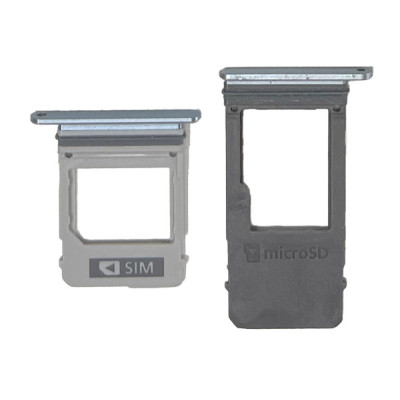 SIM Card + SD Card Slot Samsung Galaxy A5 2017 - A520F - Blue