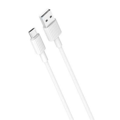 Cable USB-A macho a MicroUSB 2.4A - 1M