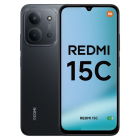 Telemóvel Xiaomi Redmi 15C - 6.9'' | 4GB | 256GB - Bateria 6000MAH - Preto