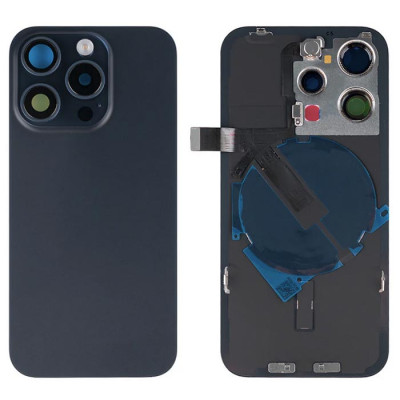 Tampa Traseira iPhone 15 Pro com Suporte Flash + Módulo de Carregamento Sem Fios