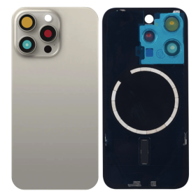 Back Cover for iPhone 15 Pro + Camera Frame ( A2848 | A3101 | A3102 | A3104 ) Back Cover for iPhone 15 Pro + Camera Frame ( A2848 | A3101 | A3102 | A3104 )