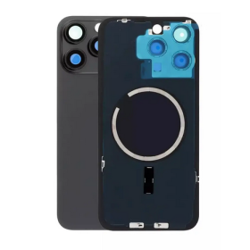 iPhone 15 Pro Max Back Cover + Stand and Magnet (Black) iPhone 15 Pro Max Back Cover + Stand and Magnet (Black)