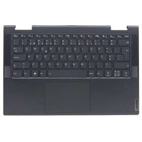CARCASA + TECLADO + TOUCHPAD ( TOP CASE ) PALMREST LENOVO YOGA 7 14ITL5