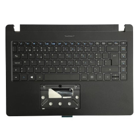 Carcaça + Teclado ( TOP CASE ) Palmrest Acer TravelMatel P2 TMP214-53 | TMP214-53G - Preto Carcaça + Teclado ( TOP CASE ) Palmrest Acer TravelMatel P2 TMP214-53 | TMP214-53G - Preto