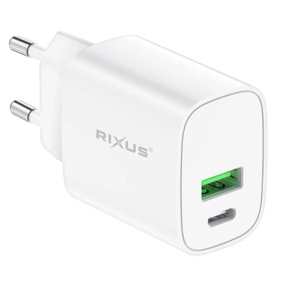Rixus RX90S Charger QC 3.0 + PD - 20W – Fast Charging