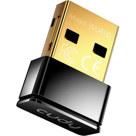Mini Wi-Fi USB 2.0 Adapter Cudy AC650 - Dual Band - Up to 433 Mbps at 5 GHz