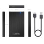 Caja externa SATA AISENS ASE-2527B 2,5″ Aluminio Negro USB 3.0 para HDD/SSD
