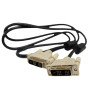 DVI Male to DVI Male Cable | Black | 1.5M