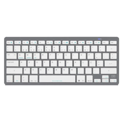 TECLADO 1LIFE SLIM MULTI-DEVICE BLUETOOTH PT - BRANCO