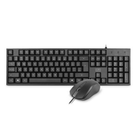 1Life KB:Base Kit Keyboard + Mouse – USB Connection – Black