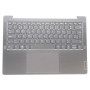 Carcaça + Teclado + Touchpad (TOP CASE) Palmrest Lenovo Yoga Slim 6 14IAP8 - Cinza Escuro