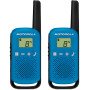 Motorola TLKR T42 Pack de 2 Walkie-Talkies - Azul