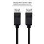 Nanocable DisplayPort 1.2 CCS 4K Cable - DP/M-DP/M - 1.0M - BLACK