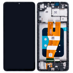 Display + Digitizer With Frame Samsung Galaxy A05 A055F - Black - Original