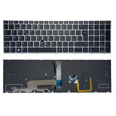 Teclado HP ZBook 15 G5 | 15 G6 | 17 G5 | 17 G6 – Retroiluminado – Português