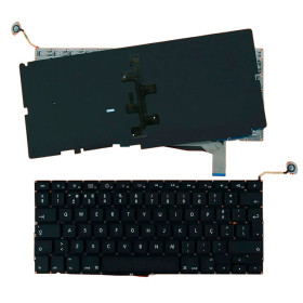 TECLADO APPLE MACBOOK PRO 15" UNIBODY A1286 EMC 2255 - 2008 - NEGRO