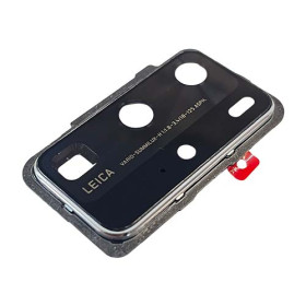 Huawei P40 Pro Rear Camera Glass Frame – Silver