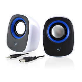 Ewent Stereo Speakers - USB Powered - 3.5 mm Input