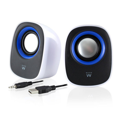Ewent Stereo Speakers - USB Powered - 3.5 mm Input