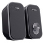 Trust USB Stereo Speakers - 12W Peak Power - 3.5 mm Input