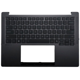 Carcaça + Teclado ( TOP CASE ) Palmrest Lenovo Ideapad Pro 5 14IAH10 - Cinza Luna