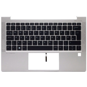 Carcasa + Teclado ( Top Case ) Palmrest HP EliteBook 830 G7 M08701-031 - Silver