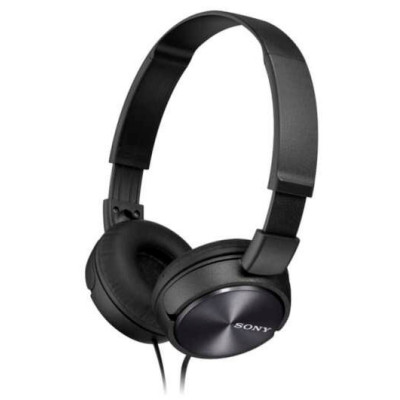 Auscultadores Sony MDR-ZX310 com Microfone - Dobráveis - Controlos no Cabo - Cabo 1.20m