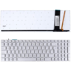 TECLADO ASUS U500 | U500V | U500VZ | R500V | R501VM | R501VV | R501VZ | R505 | R514J | R750 | R750J | Q550 | Q550L - CINZENTO