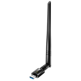 Adaptador WiFi USB 3.0 Cudy WU1400 Dual Band | Até 867 Mbps a 5 GHz | Preto
