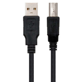 Cabo Impressora Nanocable USB 2.0 - USB-A (M) / USB-B (M) - Preto - 1.80M