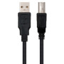 Cabo Impressora Nanocable USB 2.0 - USB-A (M) / USB-B (M) - Preto - 1.80M