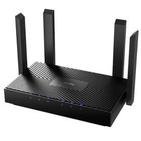 Router WiFi Cudy WR3000 WiFi 6 AX3000 Dual Band - 1x porta Gigabit Wan e 3x portas Gigabit Lan - 4 antenas externas