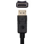 Cabo DisplayPort V1.2 Aisens 4K 60Hz - DP/M-DP/M - 2.0M - PRETO
