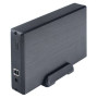 Caixa Disco Externa Aisens 3.5" SATA3 USB 3.0 / USB3.1 - Preto