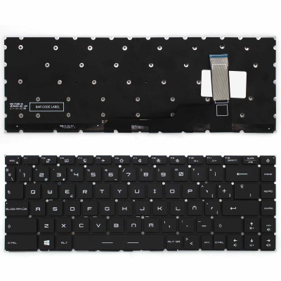 Teclado MSI MS-1542 | MSI Stealth 15M | MSI GS66 Stealth | MSI GE66 Raider