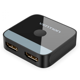 Switch / Splitter Vention HDMI Fêmea para 2x HDMI Fêmea | Bidirecional 4K | Preto