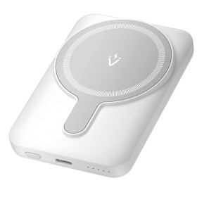 Vention Power Bank 5.000mAh Magnetic Wireless - Carregamento Rápido - Branco