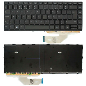Teclado HP Probook 430 G5 | 440 G5 | 445 G5 | 640 G4 |  640 G5 | 645 G4 | 645 G5 | 640 G7 | X360 440 G1 - PR