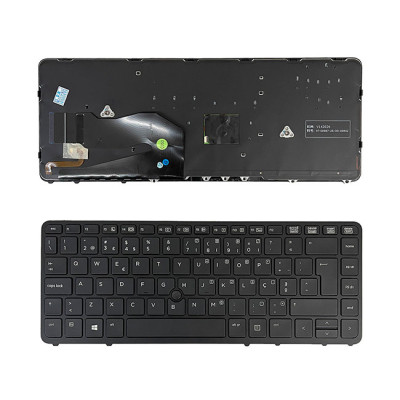 KEYBOARD HP 740 G1 | 740 G2 | 745 G2 | 750 G1 | 750 G2 | 755 G2 | 840 G1 | 840 G2 | 850 G1 | 850 G2